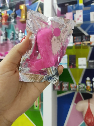 BALA CON FUNDA PARA EL DEDO FUSCIA