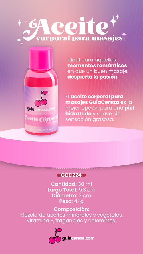 Aceite Corporal para Masajes x 30 ml